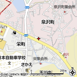 宮城県塩竈市泉沢町16-18周辺の地図