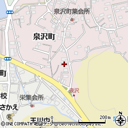 宮城県塩竈市泉沢町14-37周辺の地図