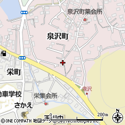 宮城県塩竈市泉沢町16-1周辺の地図