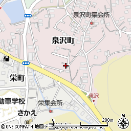 宮城県塩竈市泉沢町16-28周辺の地図