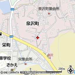 宮城県塩竈市泉沢町14-23周辺の地図