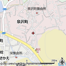 宮城県塩竈市泉沢町14-35周辺の地図