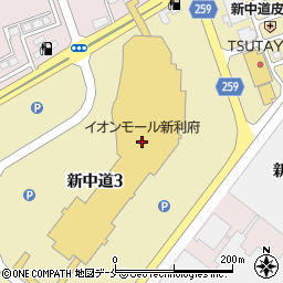 ライトオンイオンモール新利府南館店周辺の地図