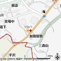 宮城県仙台市泉区西田中加賀屋敷北周辺の地図