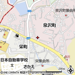 宮城県塩竈市泉沢町17-2周辺の地図
