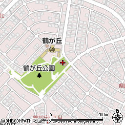 仙台市鶴が丘児童センター周辺の地図