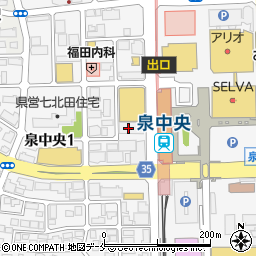 ライフリード株式会社　ほけんショップ仙台泉周辺の地図