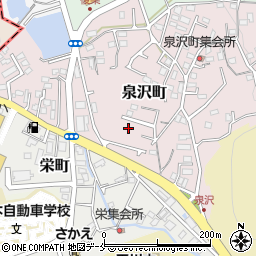 宮城県塩竈市泉沢町15-2周辺の地図