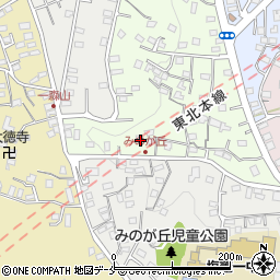 宮城県塩竈市長沢町4周辺の地図