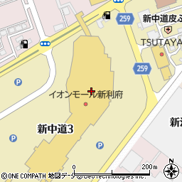 味噌乃屋田所商店 イオンモール新利府南館店周辺の地図