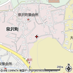 宮城県塩竈市泉沢町2-25周辺の地図