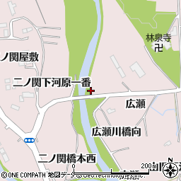 宮城県仙台市泉区実沢二ノ関下三番周辺の地図