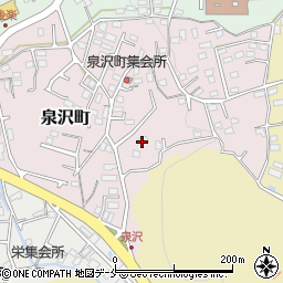 宮城県塩竈市泉沢町2周辺の地図