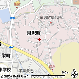 宮城県塩竈市泉沢町13-36周辺の地図