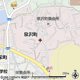 宮城県塩竈市泉沢町13-33周辺の地図