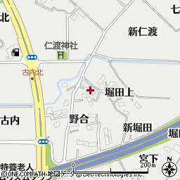 宮城県仙台市泉区古内野合23周辺の地図