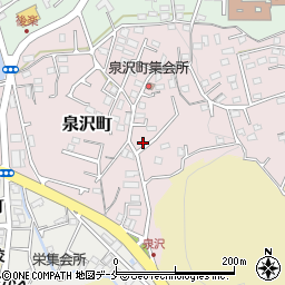 宮城県塩竈市泉沢町3-1周辺の地図