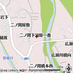 宮城県仙台市泉区実沢二ノ関下河原一番周辺の地図