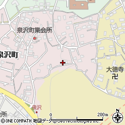 宮城県塩竈市泉沢町5-12周辺の地図