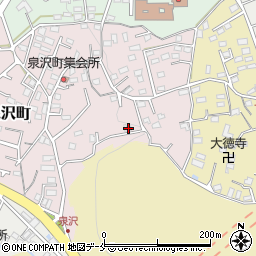 宮城県塩竈市泉沢町5-11周辺の地図