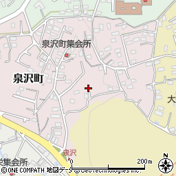 宮城県塩竈市泉沢町2-24周辺の地図