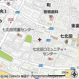 宮城県仙台市泉区七北田町32周辺の地図