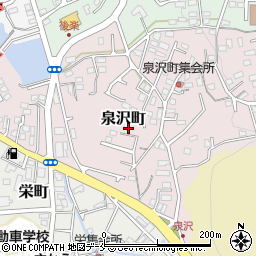 宮城県塩竈市泉沢町15-13周辺の地図