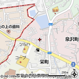 宮城県塩竈市泉沢町22-32周辺の地図