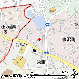 宮城県塩竈市泉沢町22-29周辺の地図