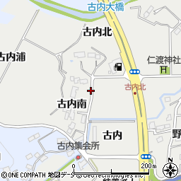 宮城県仙台市泉区古内南周辺の地図