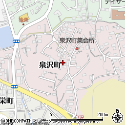 宮城県塩竈市泉沢町13-18周辺の地図