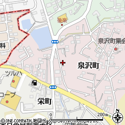 宮城県塩竈市泉沢町17-11周辺の地図