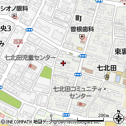 宮城県仙台市泉区七北田町48周辺の地図