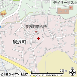 宮城県塩竈市泉沢町3-40周辺の地図