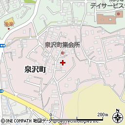 宮城県塩竈市泉沢町3-17周辺の地図
