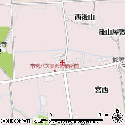 宮城県仙台市泉区実沢門前古屋敷周辺の地図