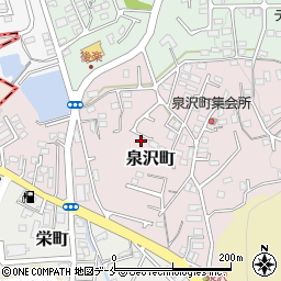 宮城県塩竈市泉沢町13-62周辺の地図