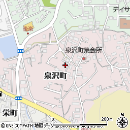 宮城県塩竈市泉沢町13-7周辺の地図