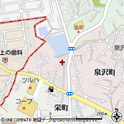 宮城県塩竈市泉沢町21-1周辺の地図