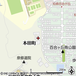 特別養護老人ホーム百合ヶ丘苑周辺の地図