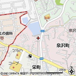 宮城県塩竈市泉沢町21周辺の地図