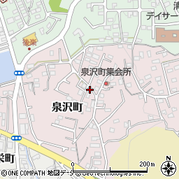 宮城県塩竈市泉沢町13-25周辺の地図