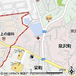 宮城県塩竈市泉沢町21-5周辺の地図
