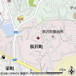宮城県塩竈市泉沢町13-71周辺の地図