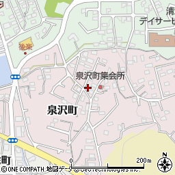 宮城県塩竈市泉沢町12-3周辺の地図