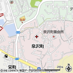 宮城県塩竈市泉沢町13-68周辺の地図