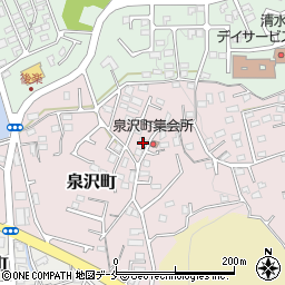 宮城県塩竈市泉沢町12周辺の地図