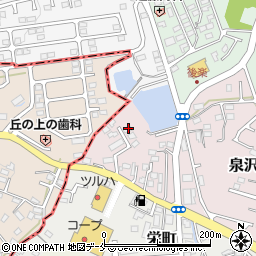 宮城県塩竈市泉沢町22-52周辺の地図