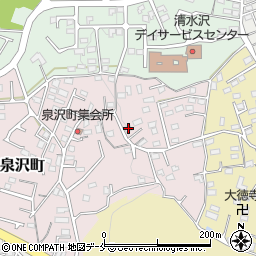 宮城県塩竈市泉沢町9-20周辺の地図