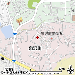 宮城県塩竈市泉沢町13-74周辺の地図